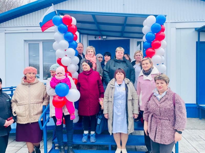 В Мишкинском муниципальном округе торжественно открыли новый фельдшерско-акушерский пункт
