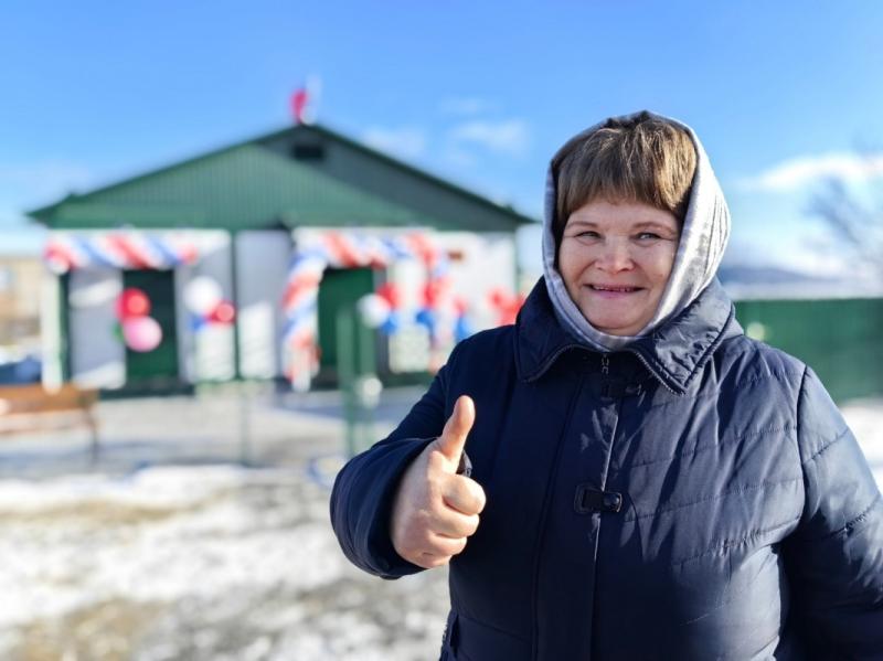 В селе Дубровном Варгашинского округа открыли новый модульный ФАП