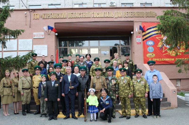 В Курганском областном госпитале для ветеранов войн почтили память погибших в Великой Отечественной войне